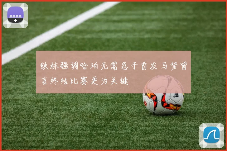 铁林强调哈珀无需急于首发马努曾言终结比赛更为关键